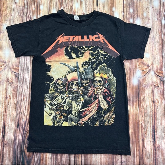 Alstyle Other - Y2K Metallica Four Horsemen Band Pushead Concert Tshirt Size Small